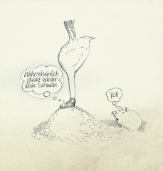 Wahrscheinlich guckt wieder kein Schwein von F.K.Waechter 1971