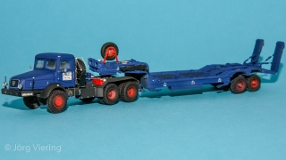 Faun F60-12-40KA mit Blumhardt Tieflader